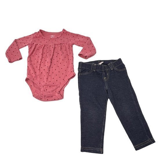 Baby Clothes  - 2 Outfits - Pants & Body Suits - Size 18 Month - Picture 3 of 6